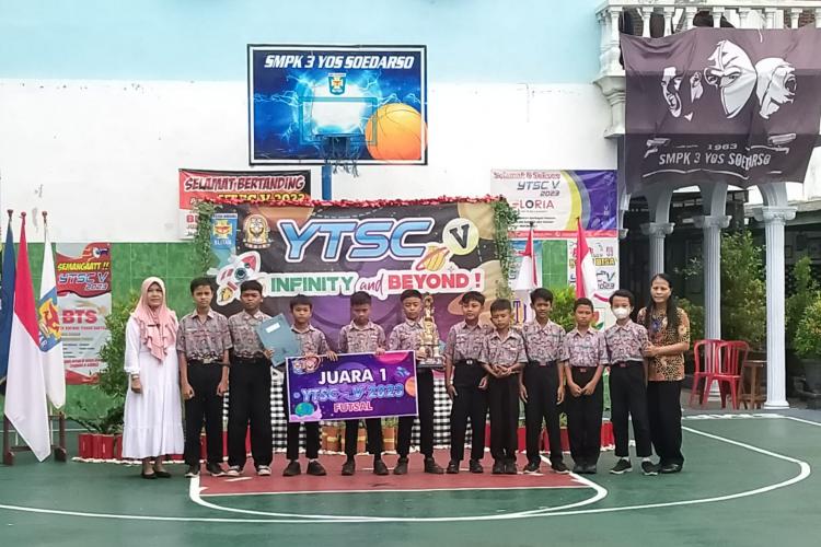 JUARA 1 LOMBA FUTSAL YTSC-V 2023